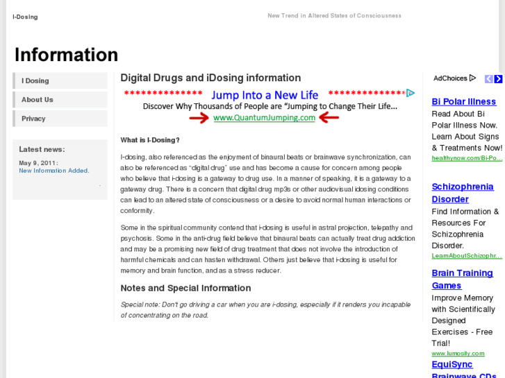 www.i-dosing.org