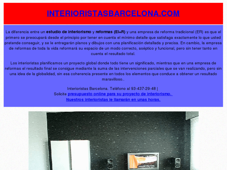 www.interioristas-barcelona.es