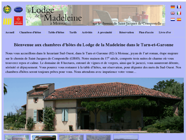 www.lelodgedelamadeleine.com