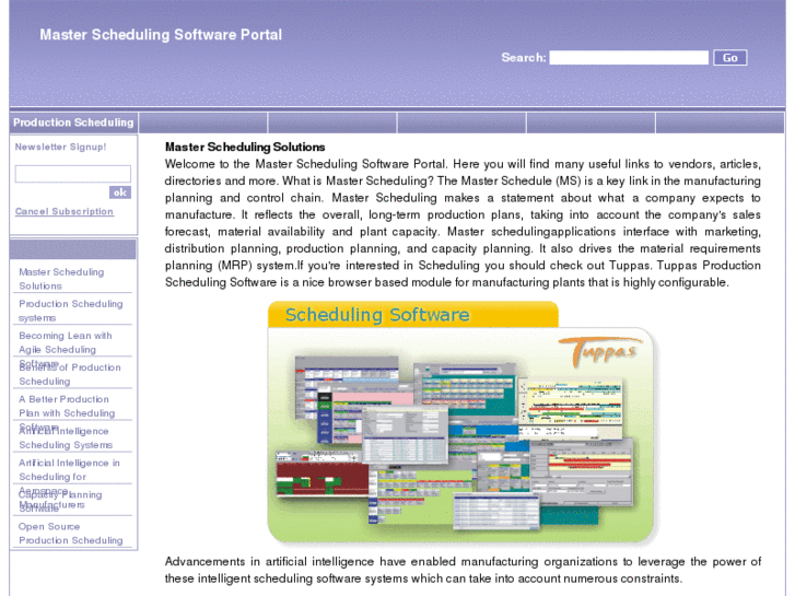 www.master-scheduling-software-portal.com