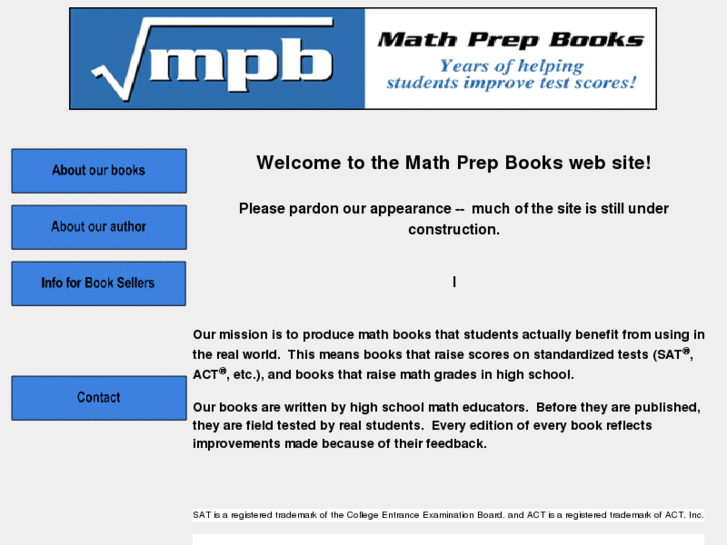 www.mathprepbooks.com