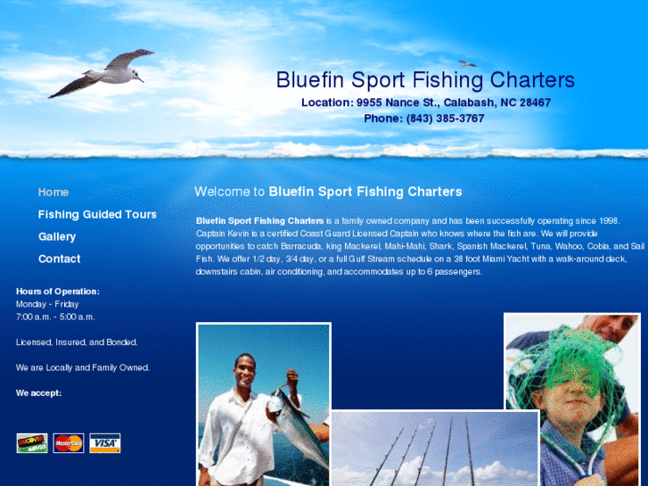 www.bluefinsportfishingcharters.com