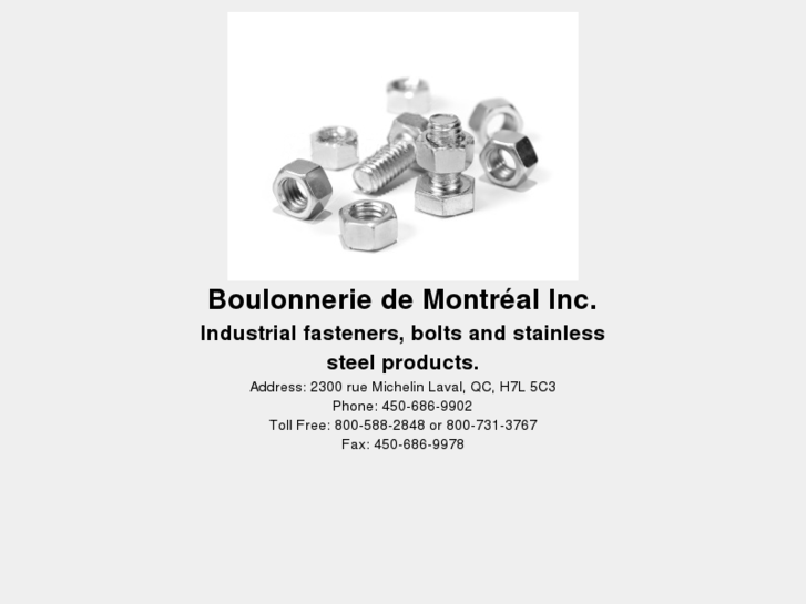 www.boulonneriemontreal.com