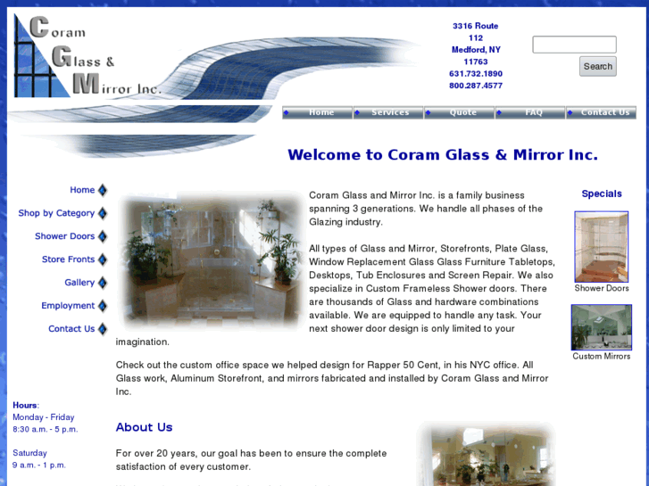 www.coramglass.com