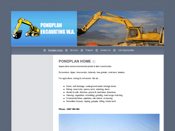 www.pondplanexcavating.com