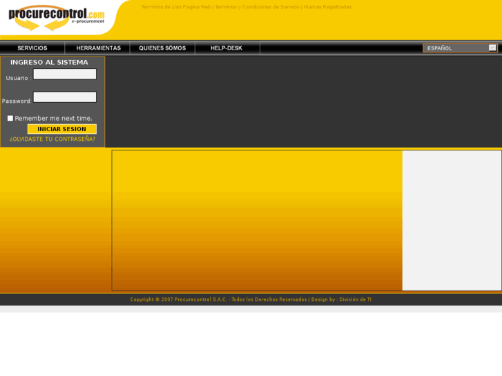 www.procurecontrol.net
