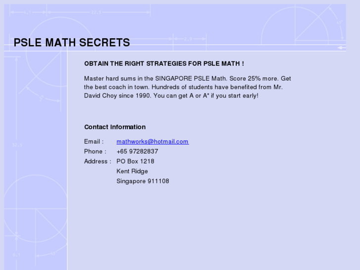 www.pslemathsecrets.com