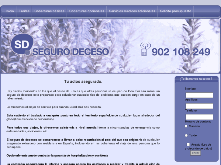 www.segurodeceso.es