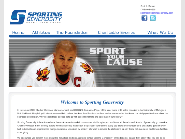 www.sportinggenerosity.com