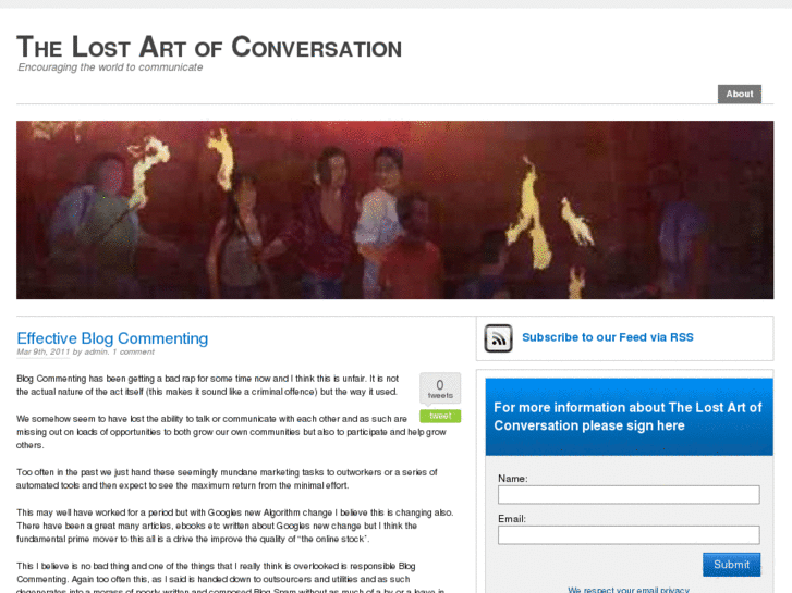 www.thelostartofconversation.com