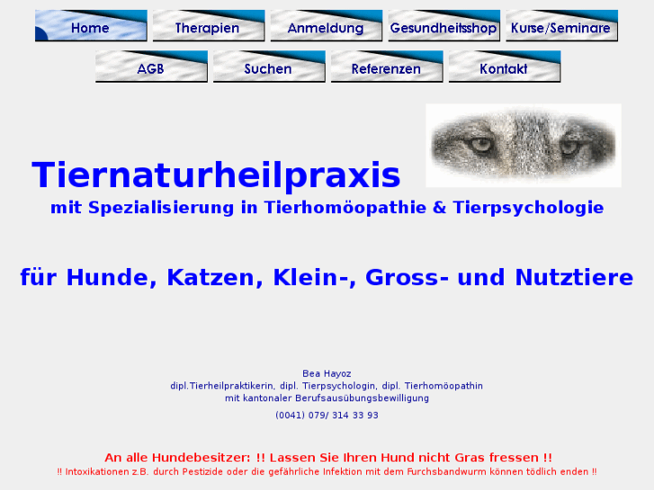 www.tier-gesundheitspraxis.ch