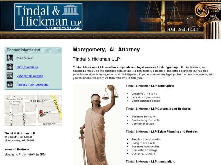 www.tindalhickmanlaw.com