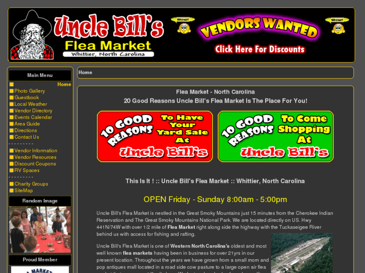 www.unclebillsfleamarket.com