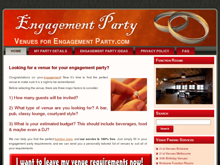 www.venuesforengagementparty.com