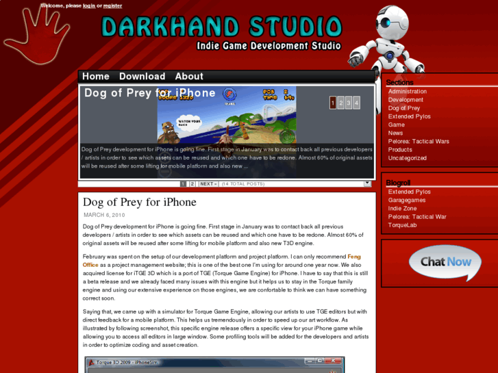 www.darkhand-studio.com