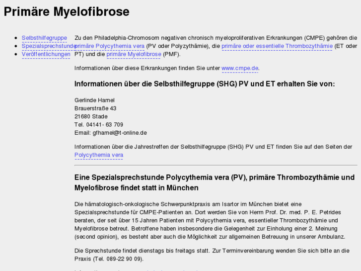 www.myelofibrose.de