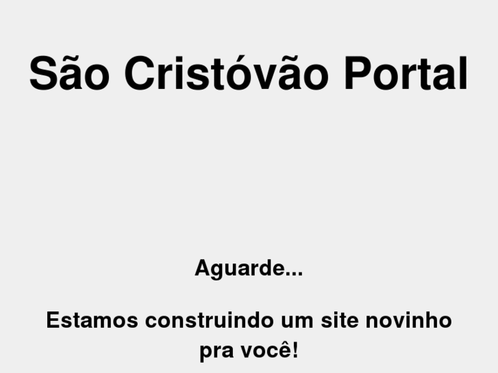 www.saocristovaoportal.com