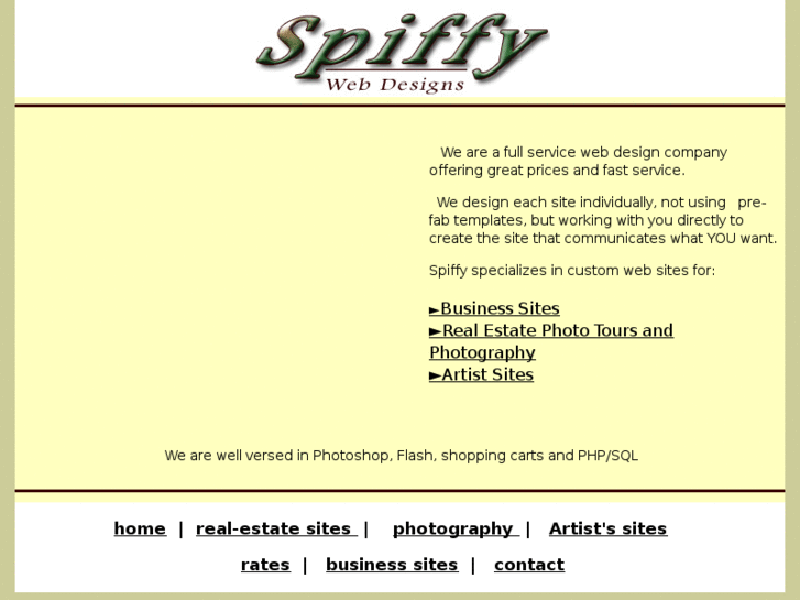 www.spiffywebdesigns.com