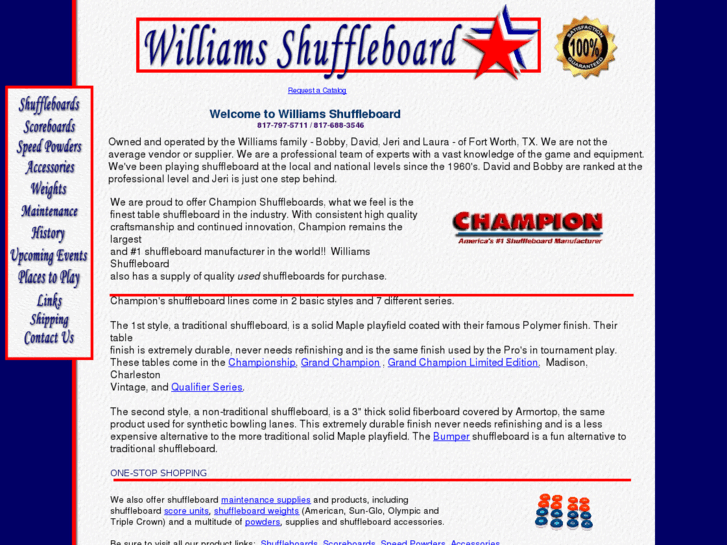 www.williamshuffleboard.com