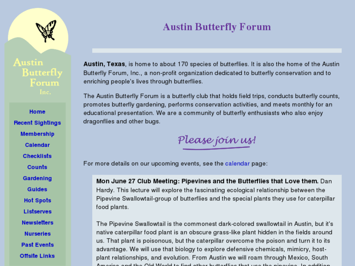 www.austinbutterflies.org