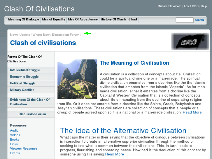 www.clashofcivilisations.com