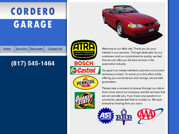 www.corderogarage.com