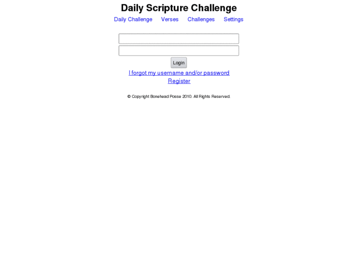 www.dailyscripturechallenge.com