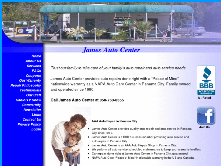 www.jamesautocenter.com