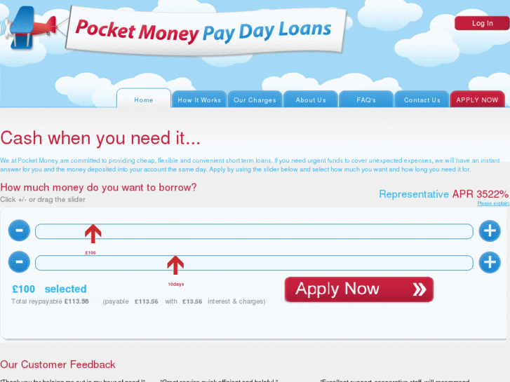 www.pocketmoneypaydayloans.co.uk