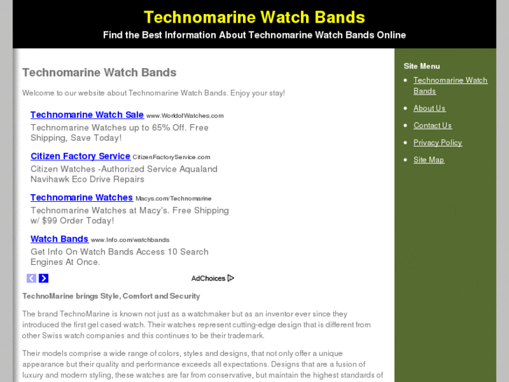 www.technomarinewatchbands.net