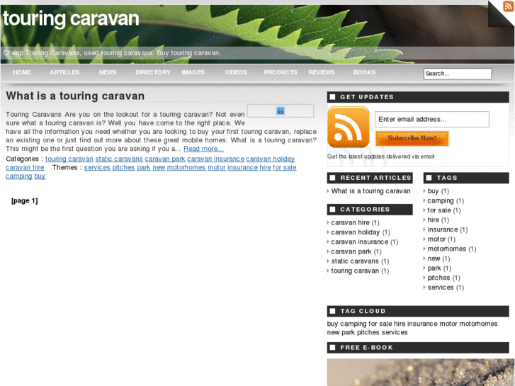 www.touringcaravan.info