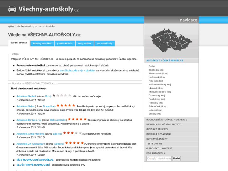 www.vsechny-autoskoly.cz