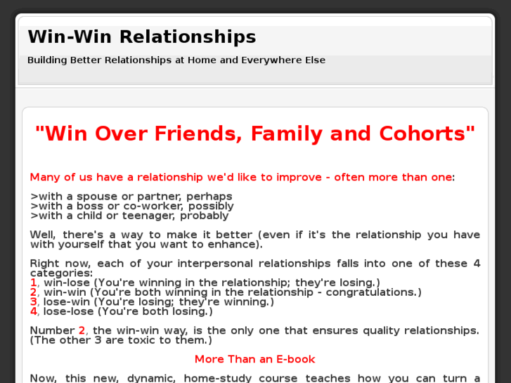 www.win-winrelationships.com