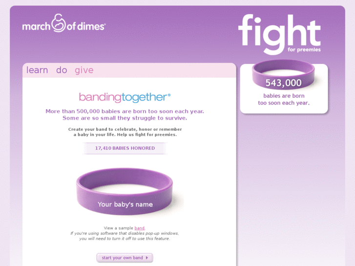 www.bandingtogether.org