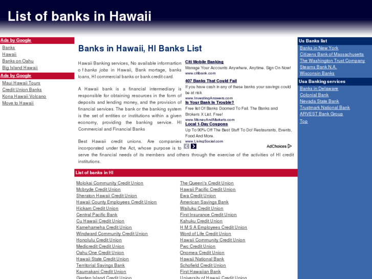 www.banksinhawaii.net