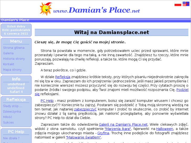 www.damiansplace.net