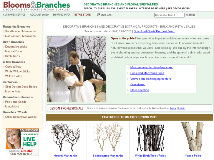 www.decorativebranches.com