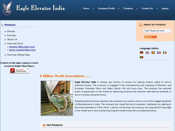 www.eagleelevatorindia.com