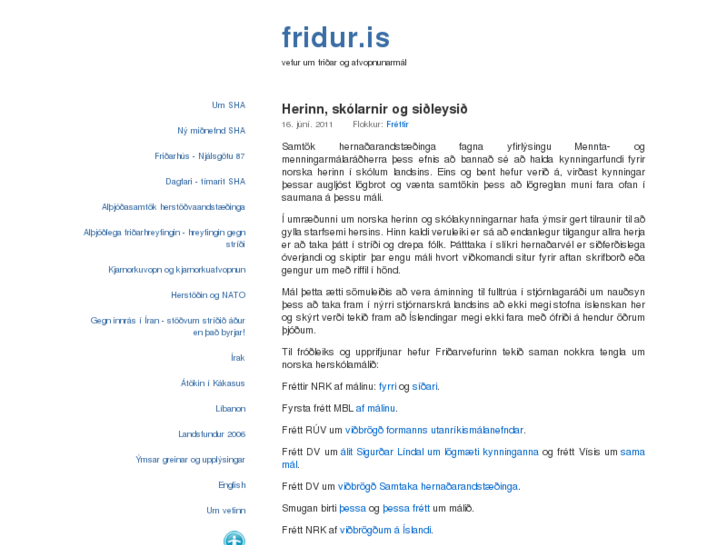 www.fridur.is