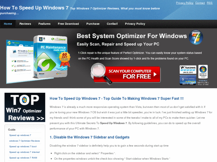 www.howtospeedupwindows7.com