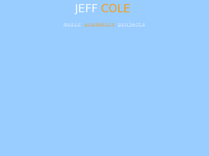 www.jeffcole.org