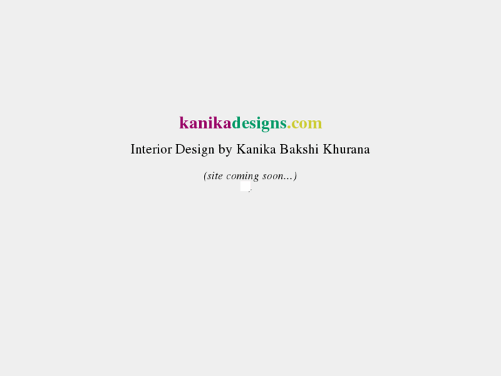 www.kanikadesign.com