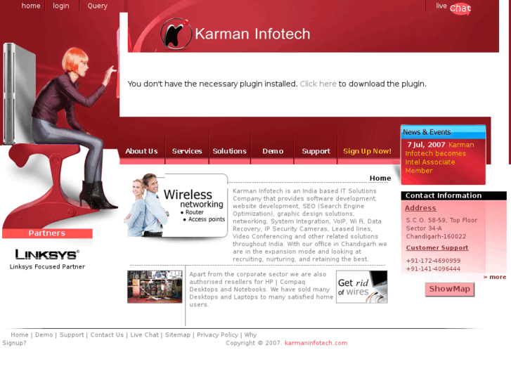 www.karmaninfotech.com