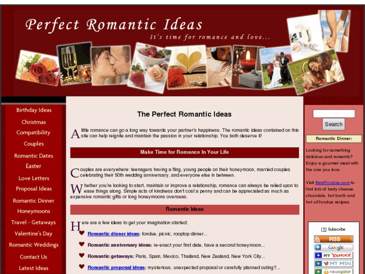 www.perfect-romantic-idea.com