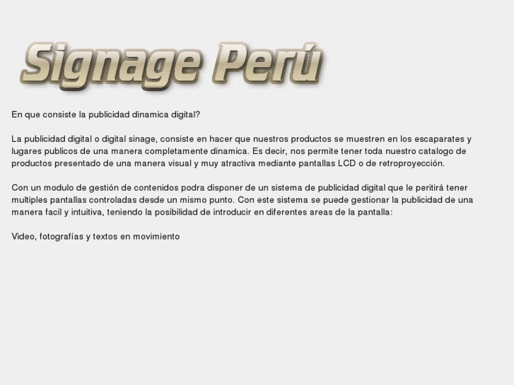 www.signageperu.com