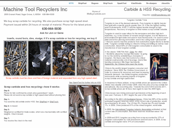 www.webuycarbide.com