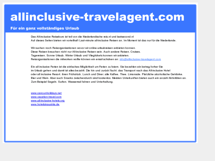 www.allinclusive-travelagent.com