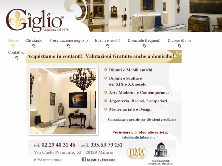 www.antichitagiglio.it