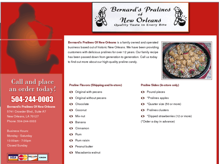 www.bernardspralinesofno.com