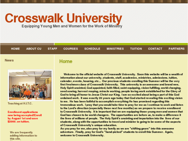 www.crosswalkuniversity.com